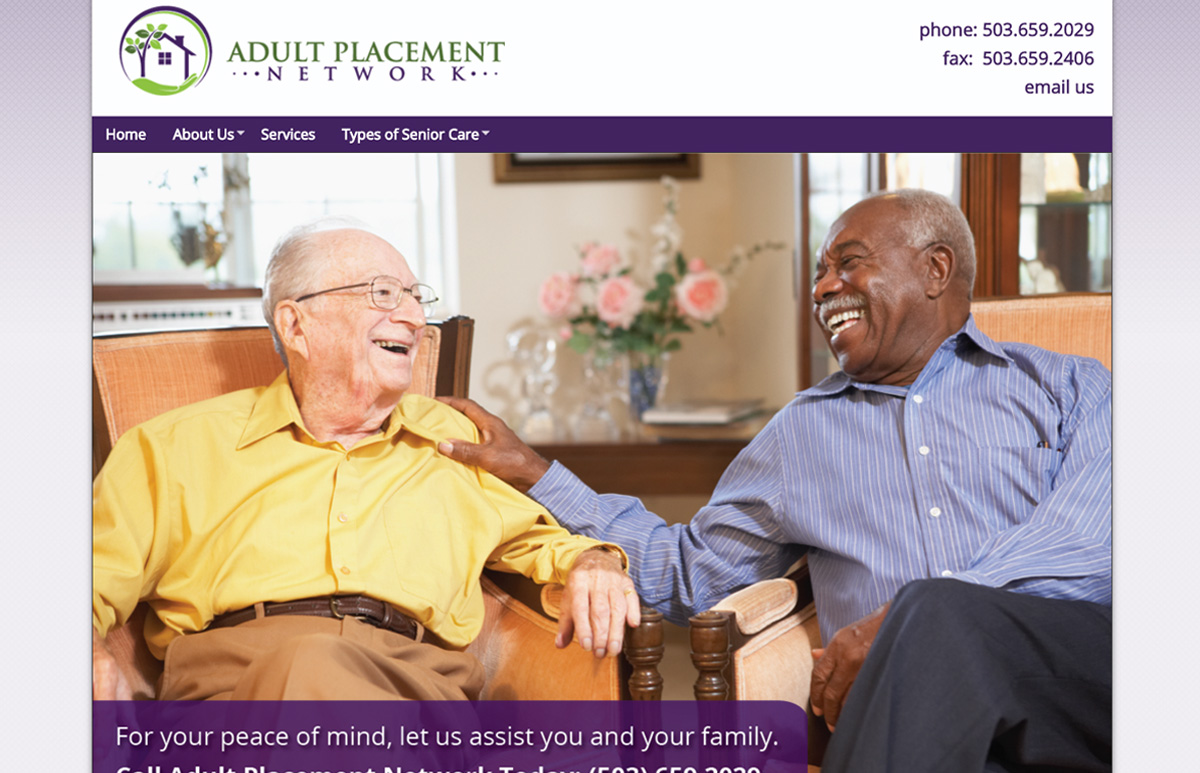 Adult Placement Network Screenshot 1