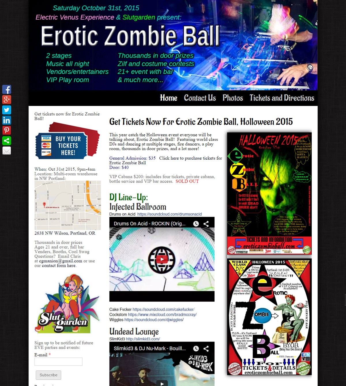 Screenshot of Erotic Zombie Ball
