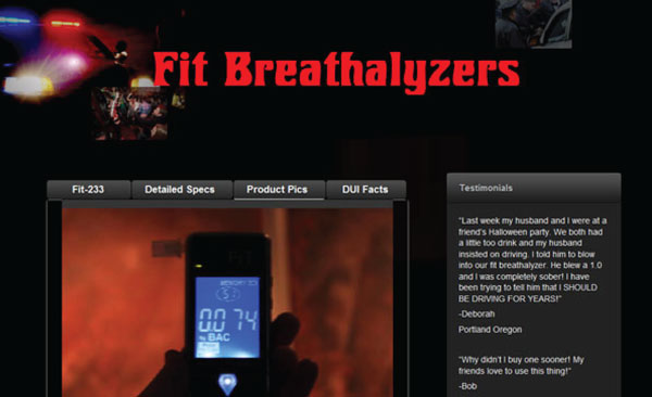 Fit Breathalyzer's screenshot