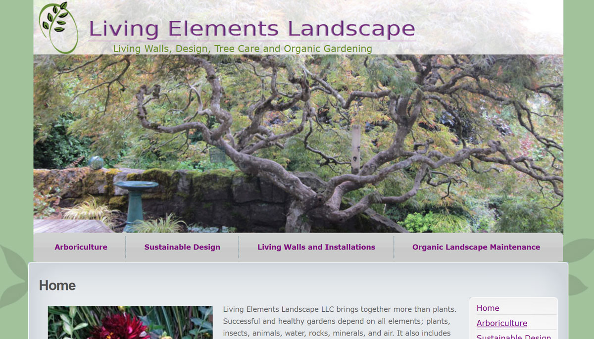 Living Elements Landscape screenshot