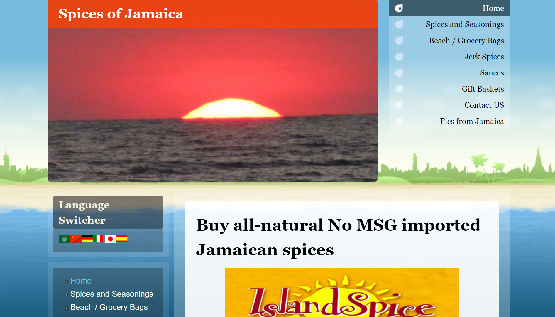 Spices of Jamaica screenshot
