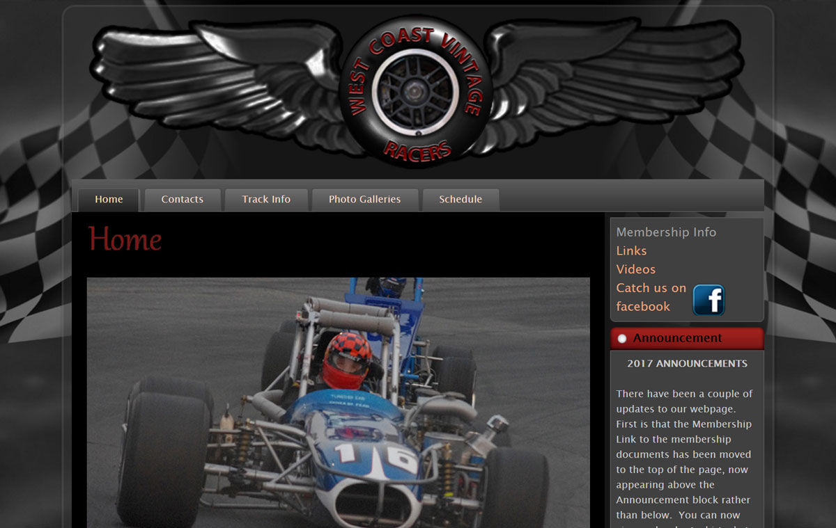 Westcoast Vintage Racers screenshot